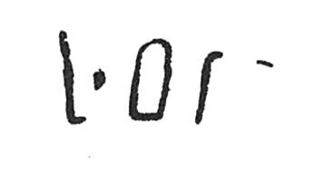 inscription of siglum C 4655