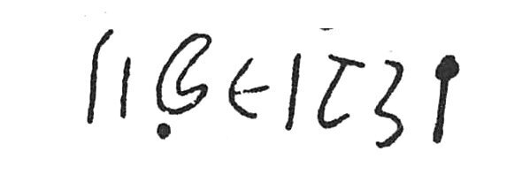 inscription of siglum C 4656