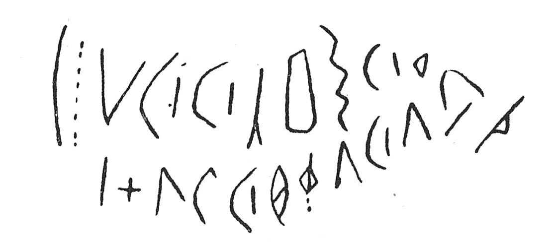 inscription of siglum C 4665