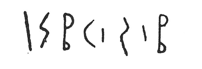 inscription of siglum C 4675