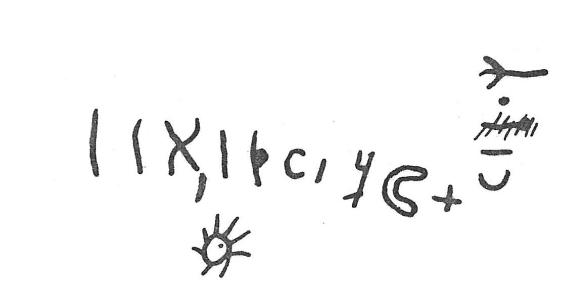 inscription of siglum C 4682