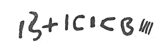 inscription of siglum C 4700