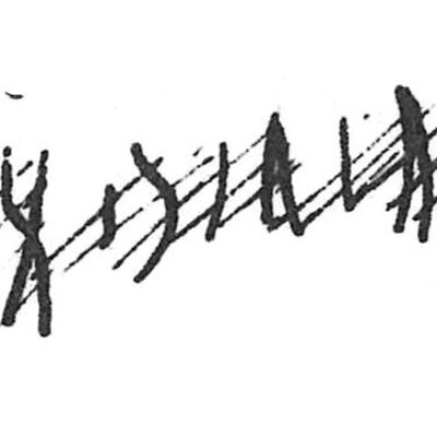 inscription of siglum C 4705