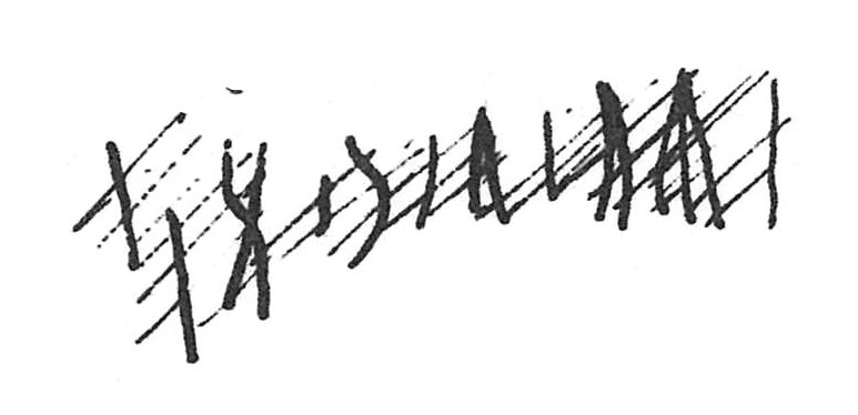 inscription of siglum C 4705