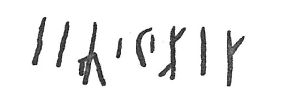 inscription of siglum C 4711