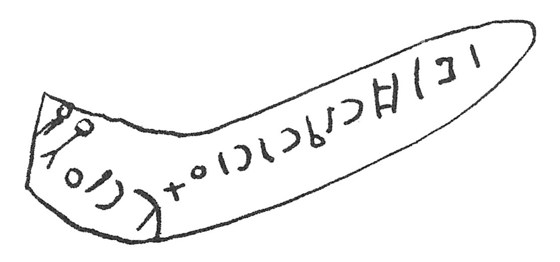 inscription of siglum C 4724
