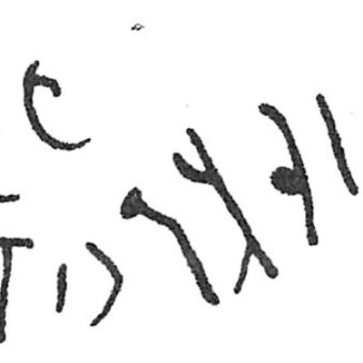 inscription of siglum C 4740