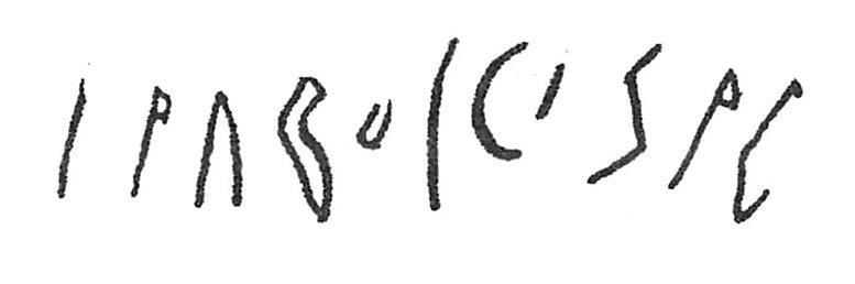 inscription of siglum C 4744
