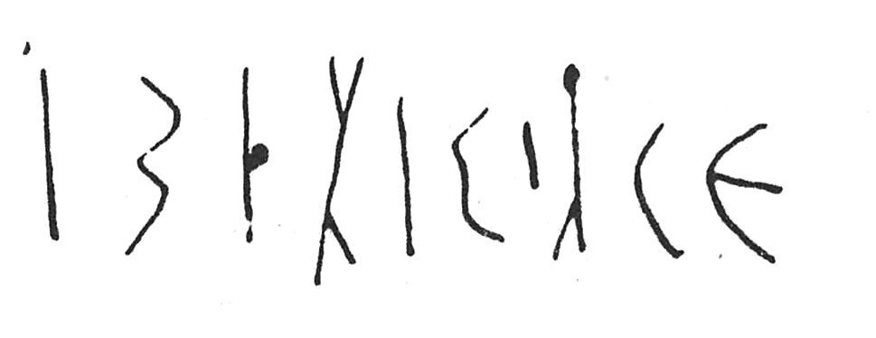 inscription of siglum C 481