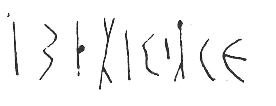 inscription of siglum C 481