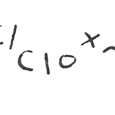 inscription of siglum C 4813