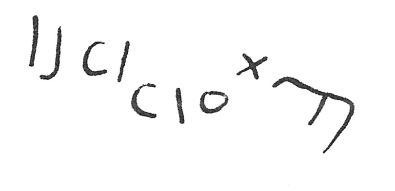 inscription of siglum C 4813