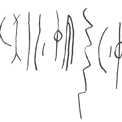 inscription of siglum C 4814
