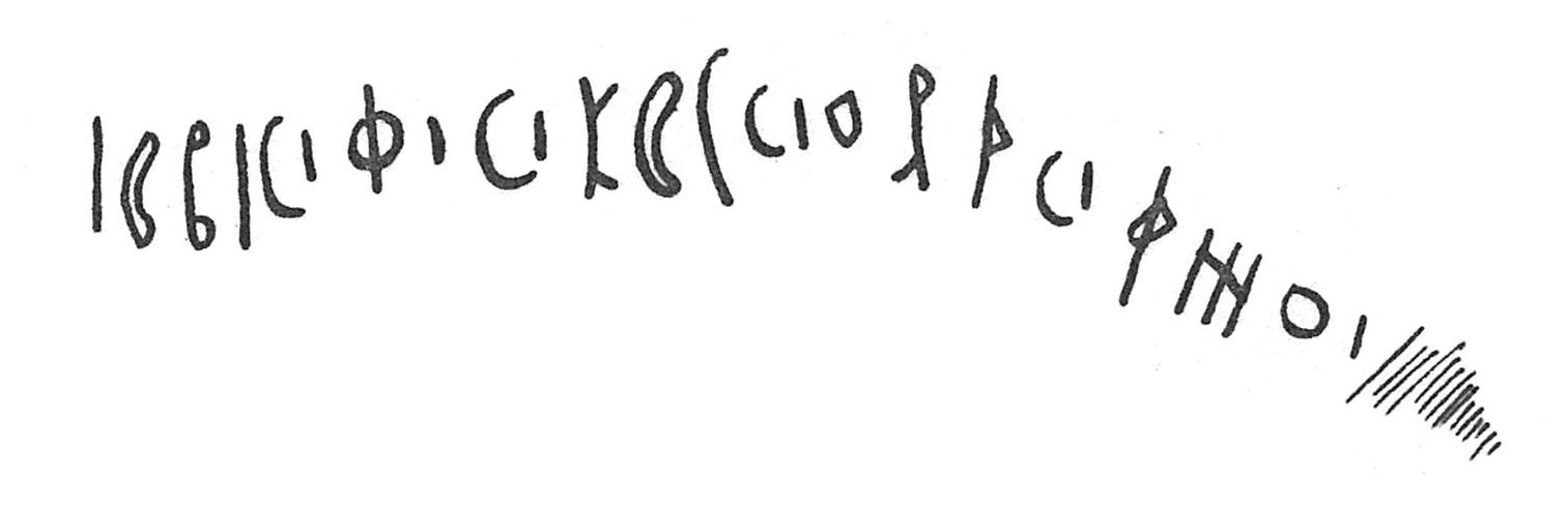 inscription of siglum C 482