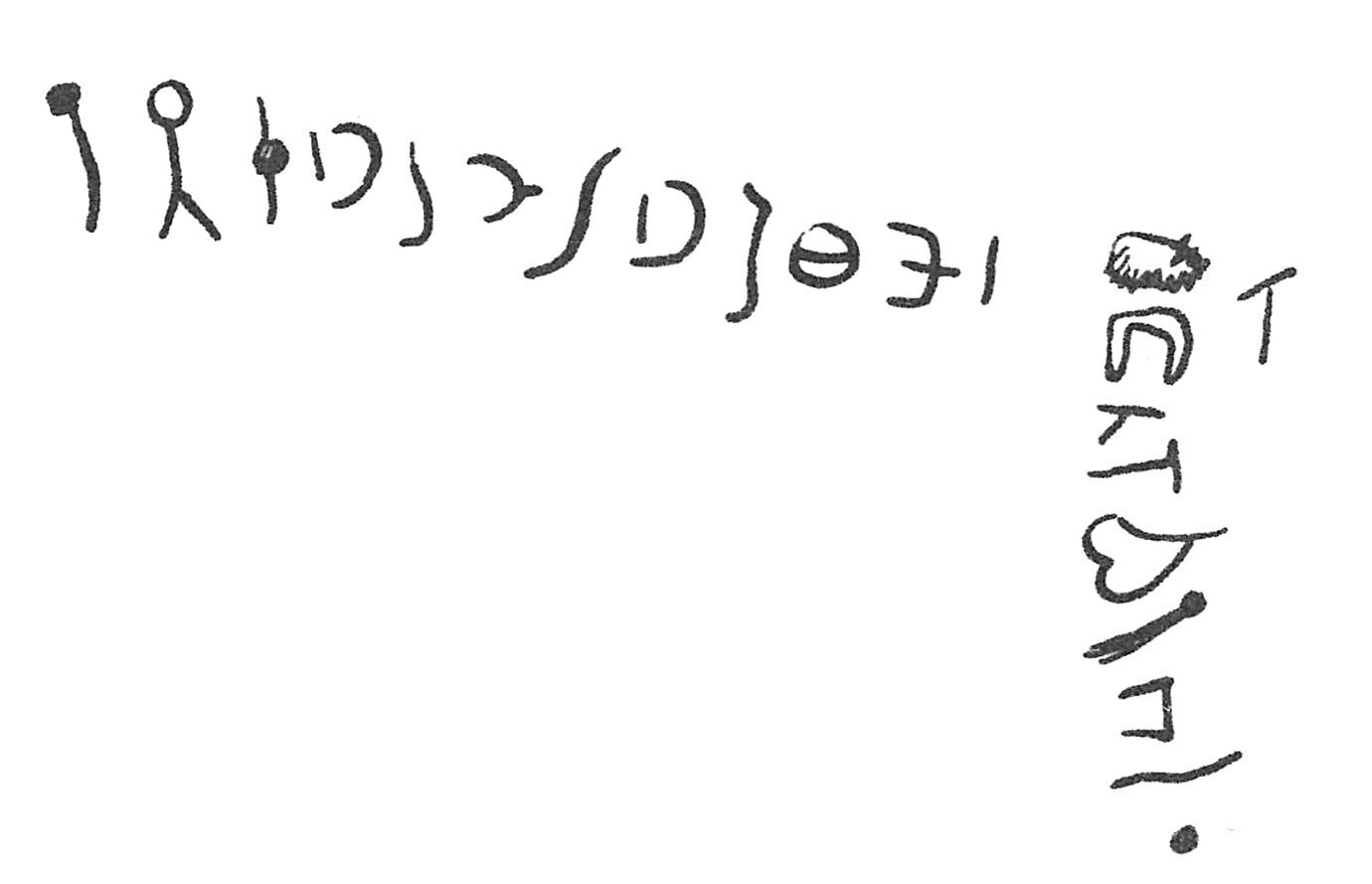 inscription of siglum C 4841
