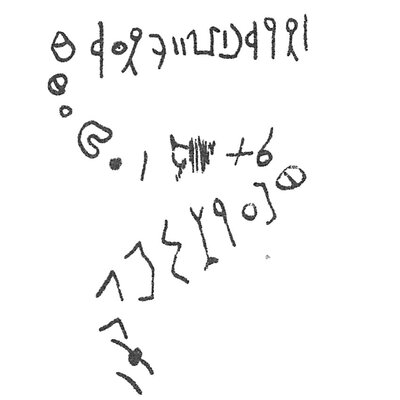 inscription of siglum C 4855