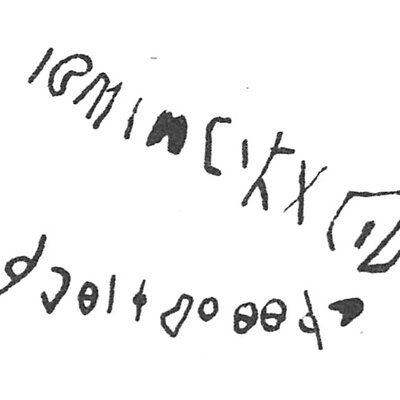 inscription of siglum C 4860