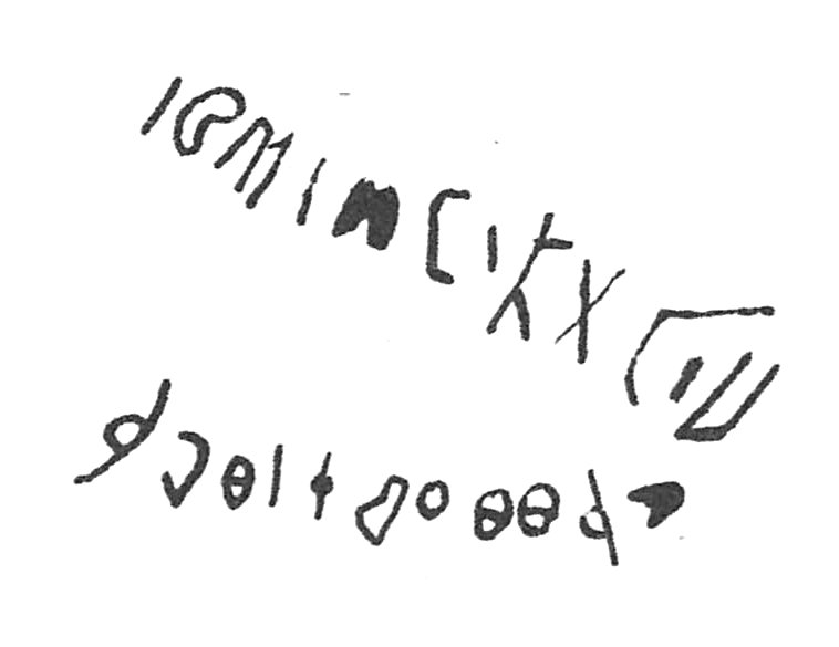 inscription of siglum C 4860