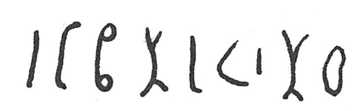 inscription of siglum C 488