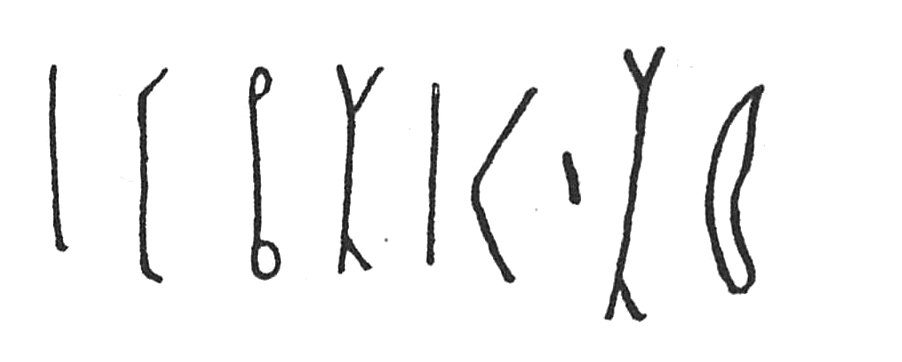 inscription of siglum C 488