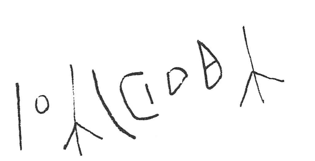 inscription of siglum C 4881
