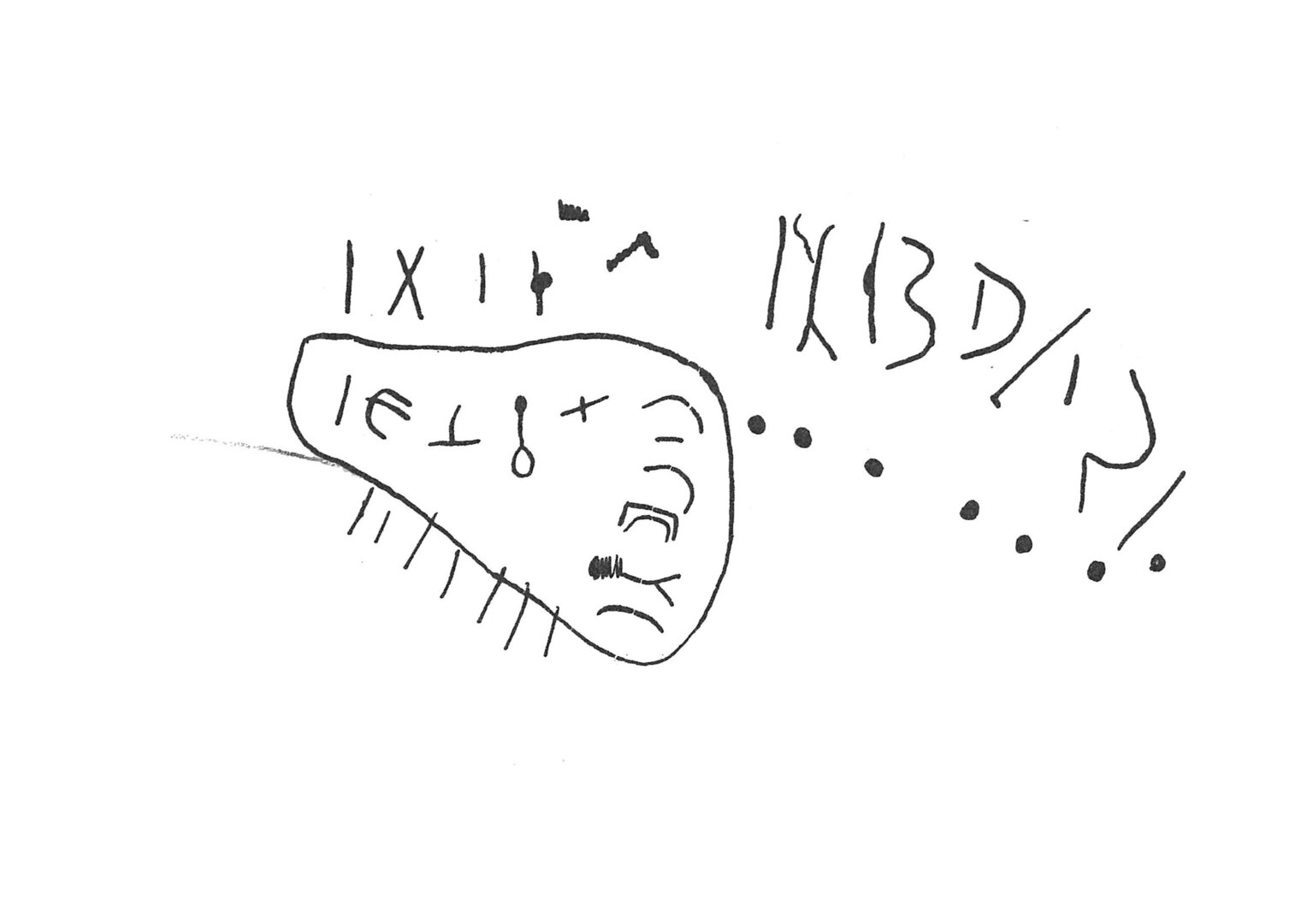 inscription of siglum C 4888