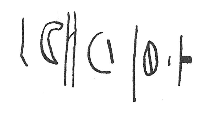 inscription of siglum C 4899