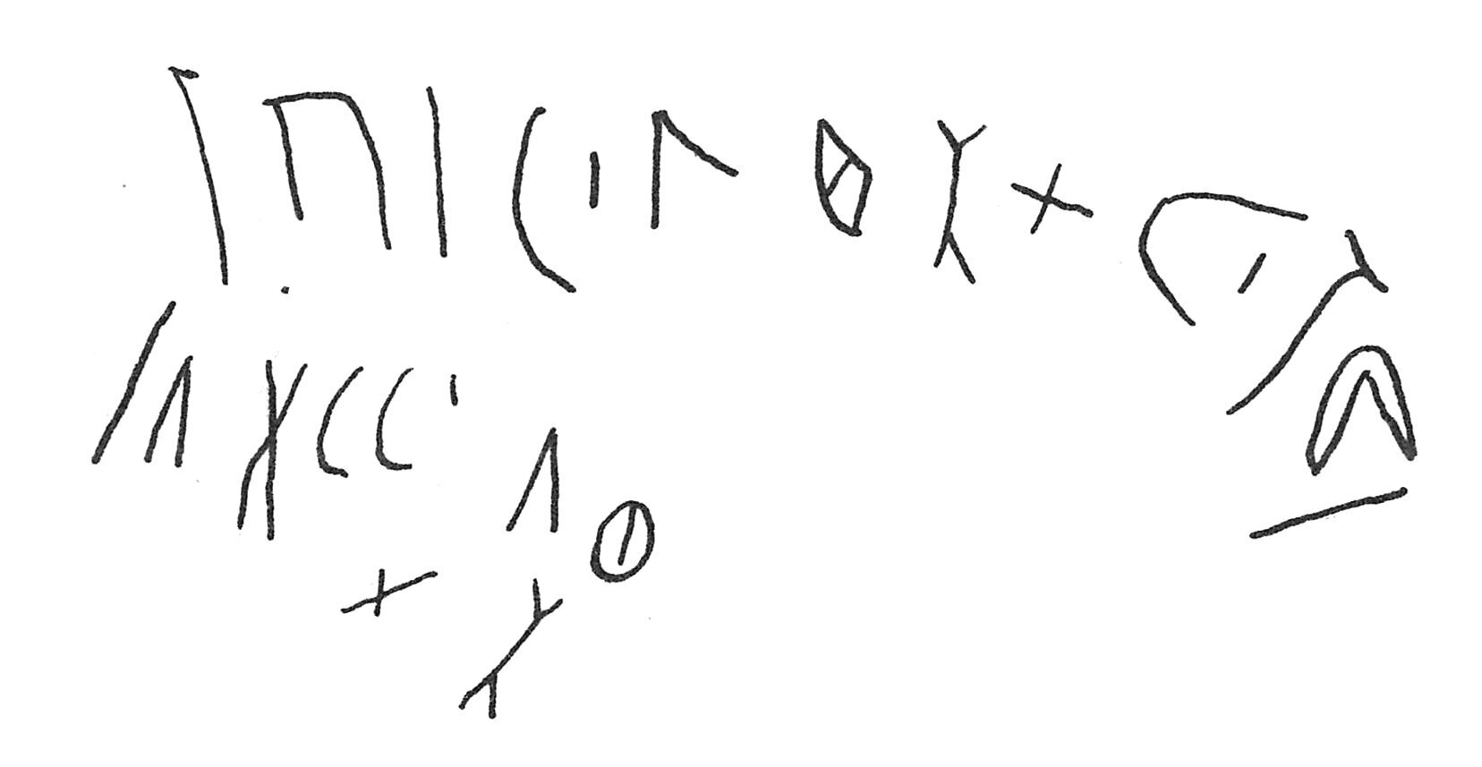 inscription of siglum C 4900