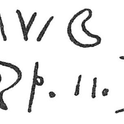 inscription of siglum C 4916