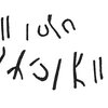 inscription of siglum C 492