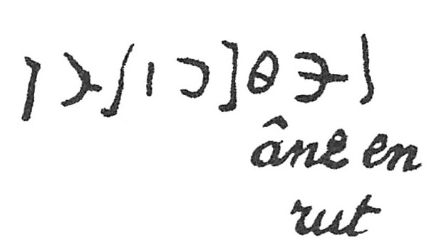 inscription of siglum C 4955