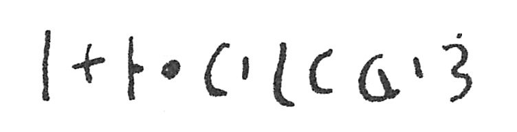 inscription of siglum C 5007