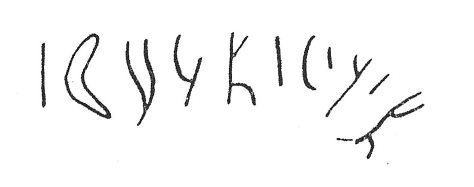 inscription of siglum C 501