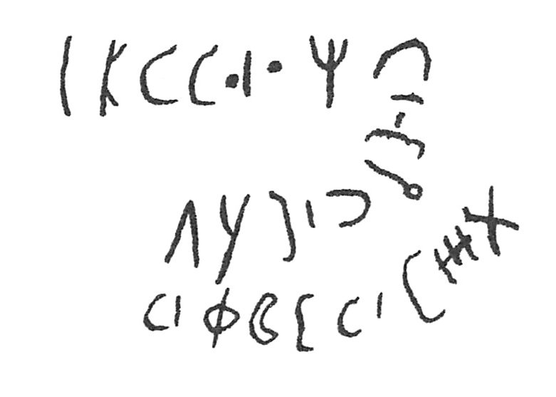 inscription of siglum C 5010