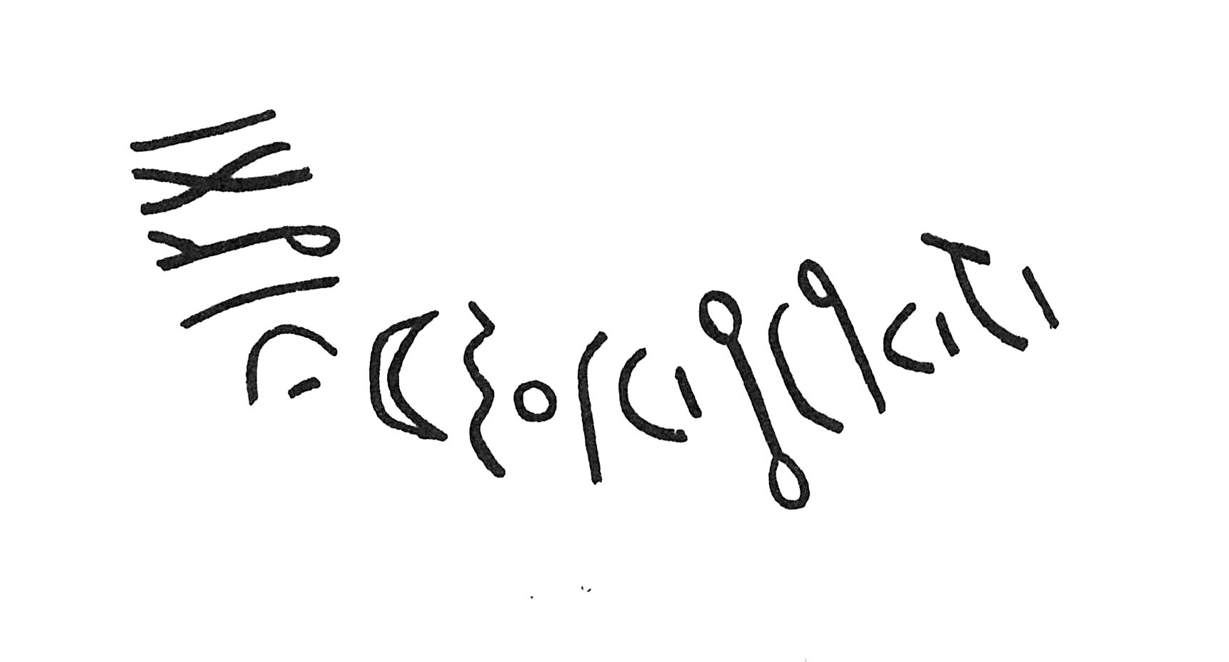 inscription of siglum C 502 bis