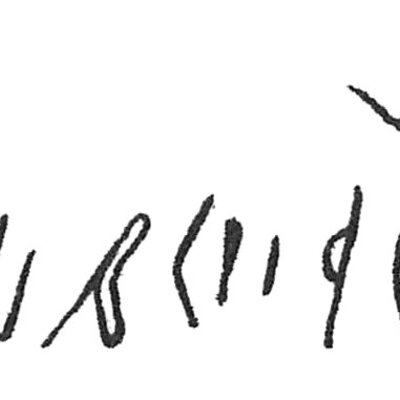 inscription of siglum C 5028