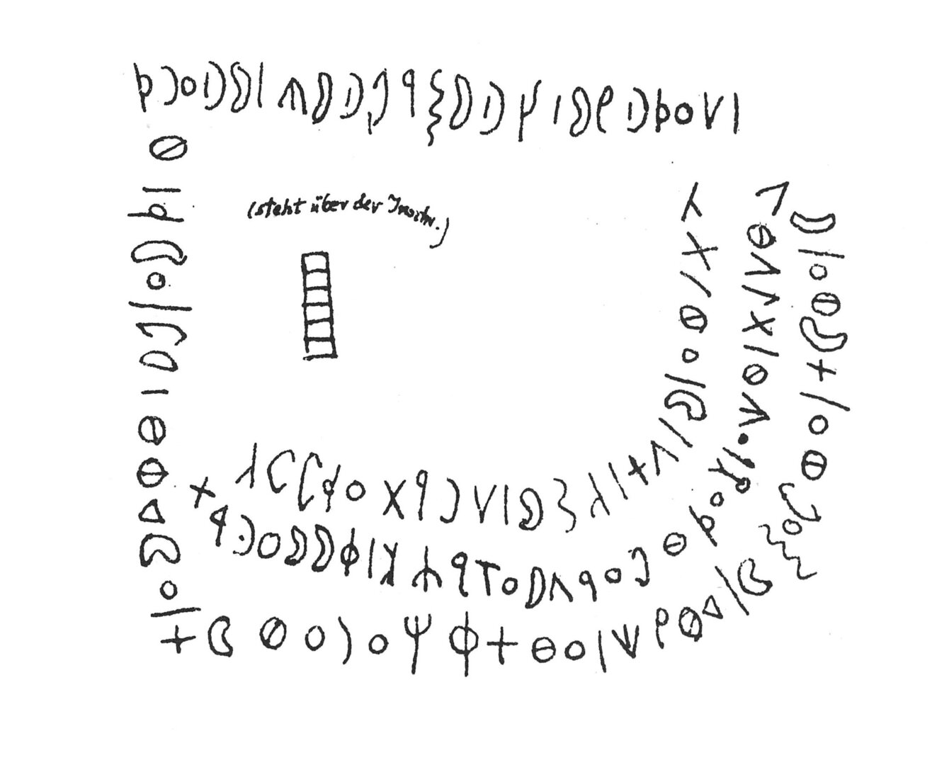 inscription of siglum C 5050