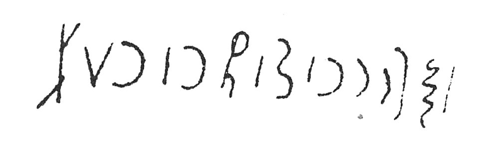 inscription of siglum C 5068