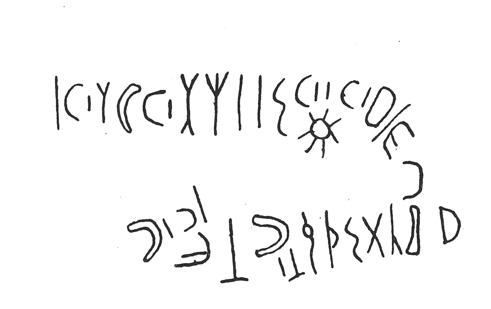 inscription of siglum C 5095