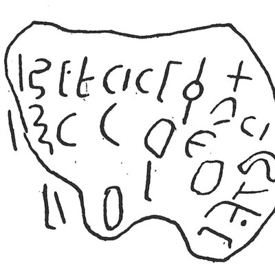 inscription of siglum C 5104