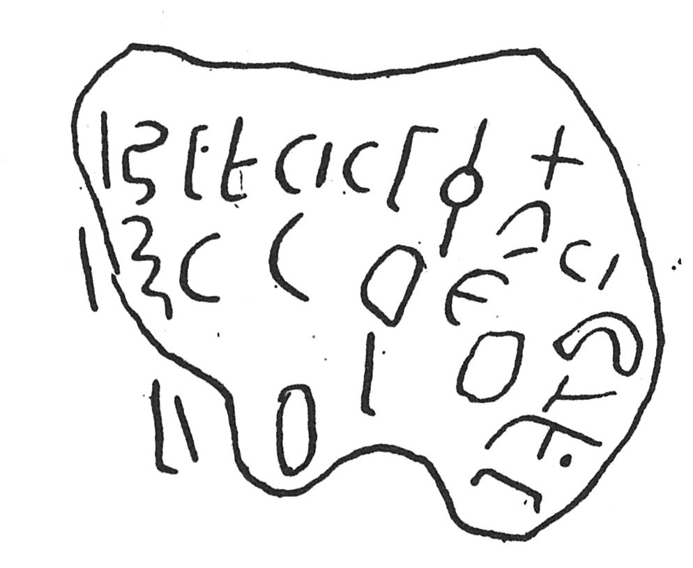 inscription of siglum C 5104