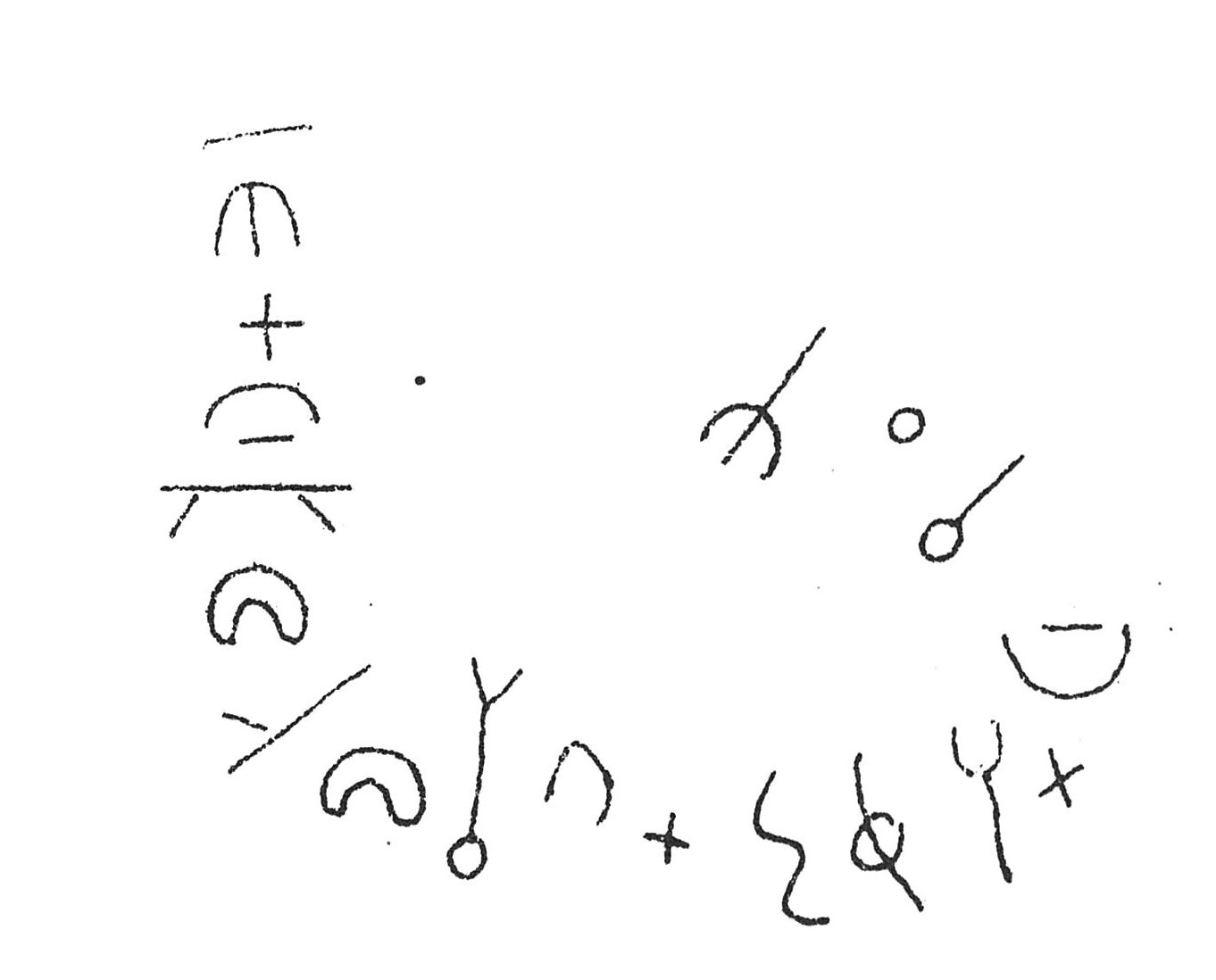 inscription of siglum C 511