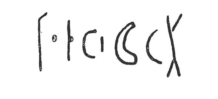 inscription of siglum C 5123