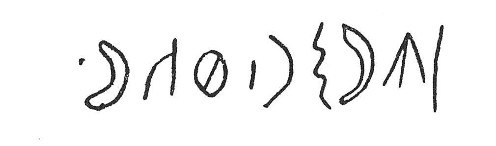inscription of siglum C 5135