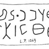 inscription of siglum C 5162