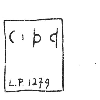 inscription of siglum C 5174