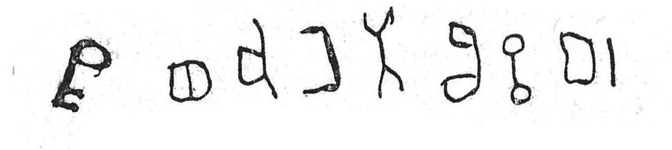 inscription of siglum C 5175