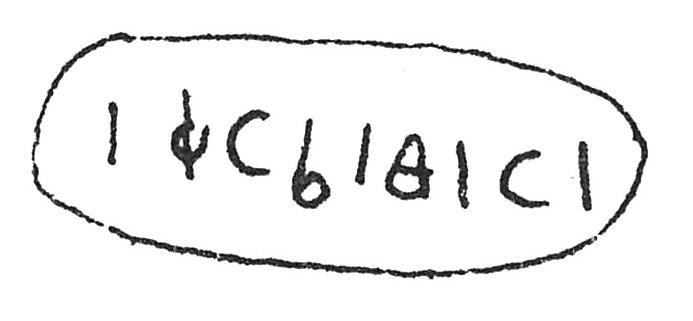 inscription of siglum C 5189