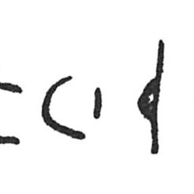 inscription of siglum C 5201