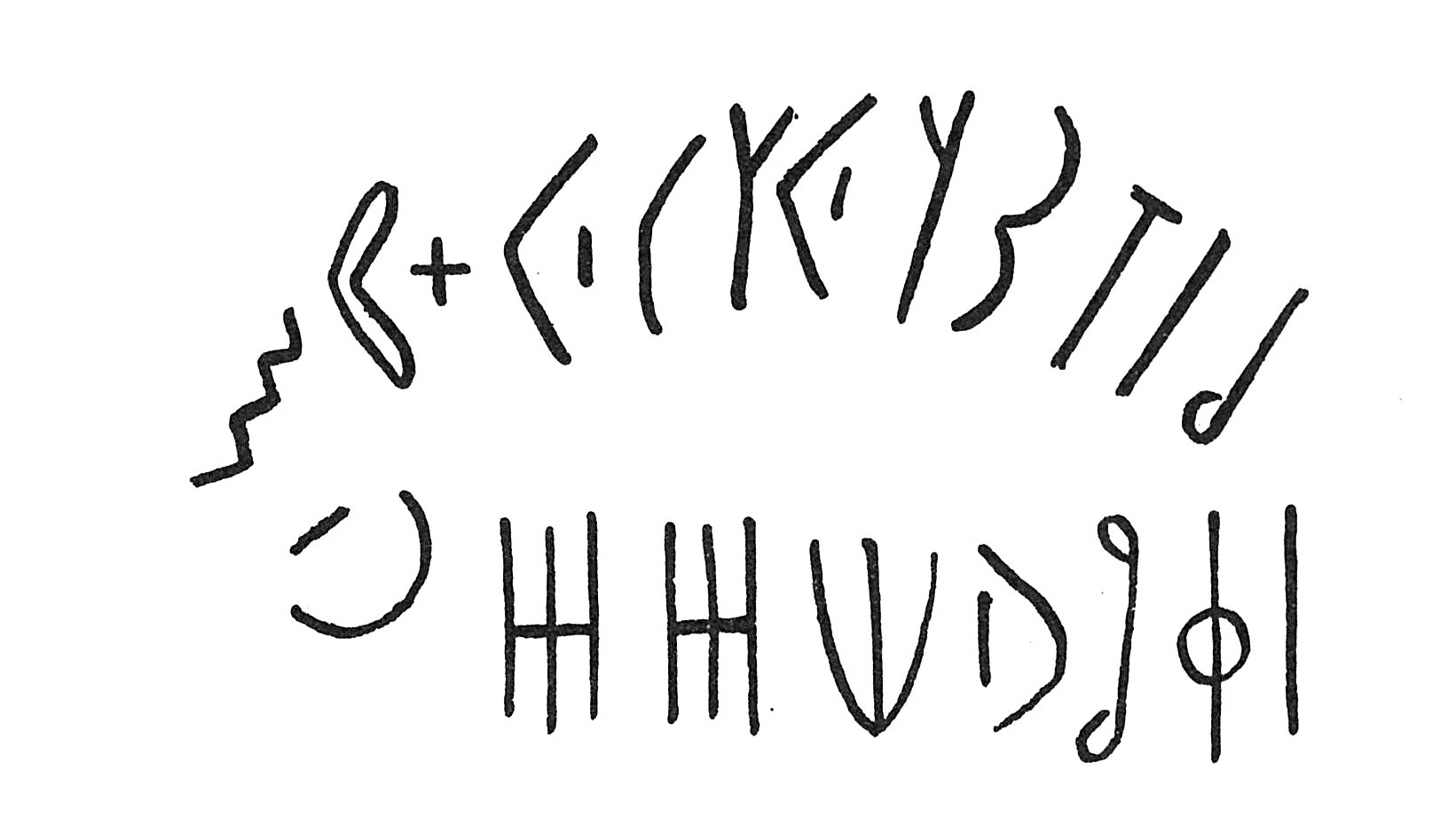 inscription of siglum C 521